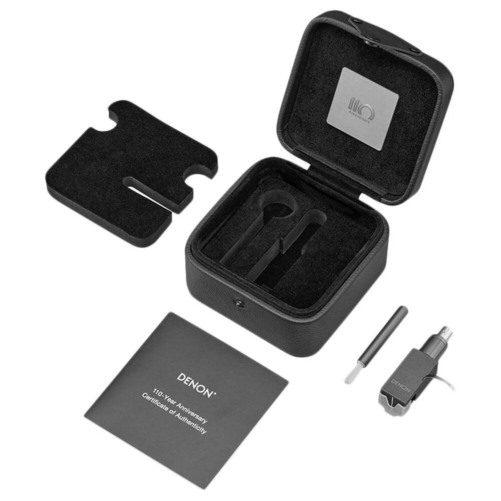 Denon MC Phono Cartridge with Premium Headshell in Silver Graphite, , large