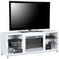 DHP Lumina Deluxe 65" TV Stand with Fireplace in White Plaster, , large