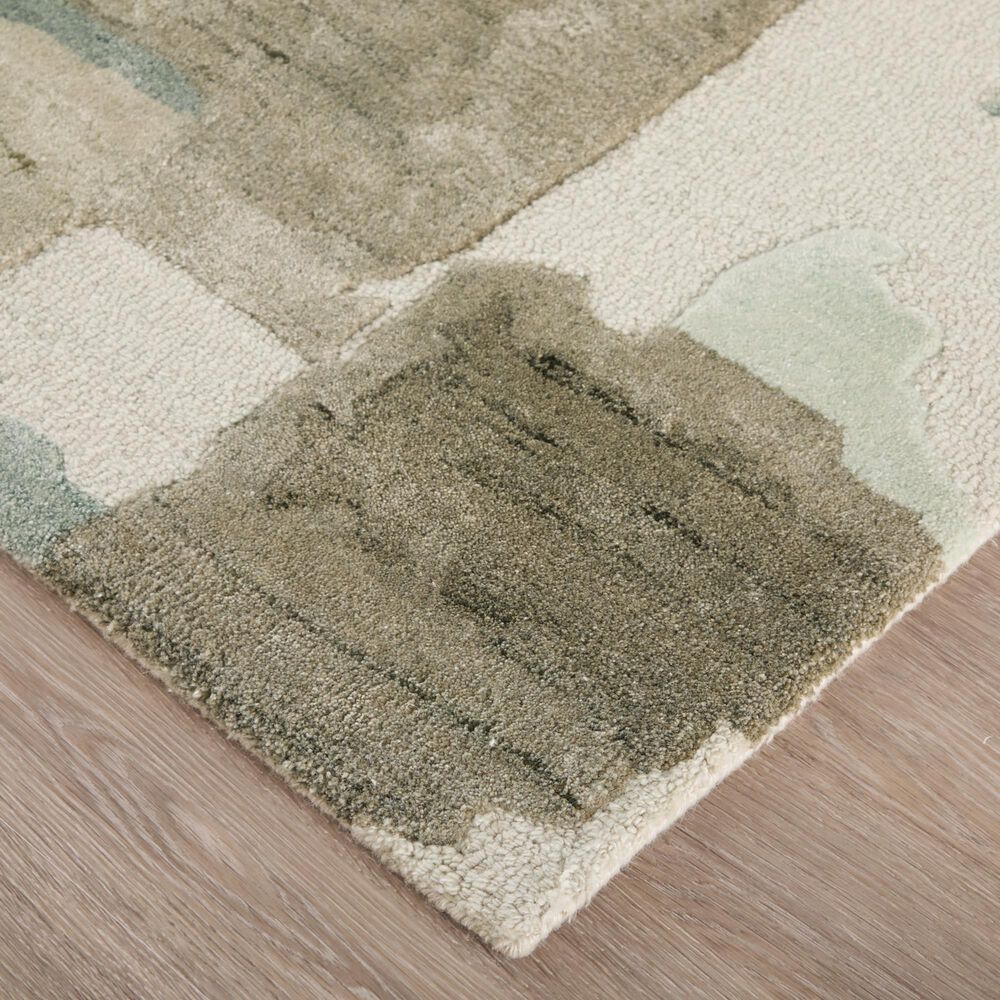 Feizy Kendall Brown and Green 9' x 12' Area Rug, , large