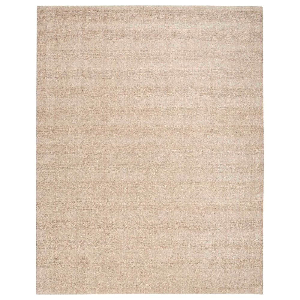 Nourison Calvin Klein Spun 9"9" x 13"9" Beige Area Rug, , large