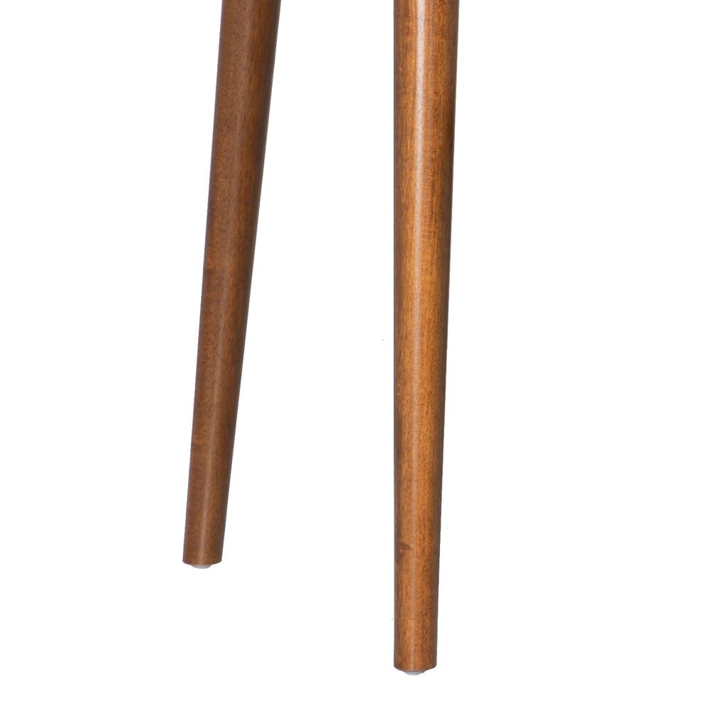 Linon Home Decor Camila Vanity with Stool in Walnut, , large