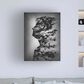 Timberlake Essence Of Life 32" x 24" Canvas Art in Grey/Black/White, , large
