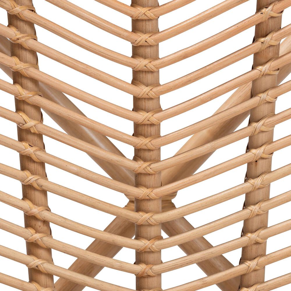 Baxton Studio Eliava Accent Chair in Natural Brown, , large