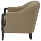 Massoud Rouen Chair in Revival Chai and Domain Sand, , large