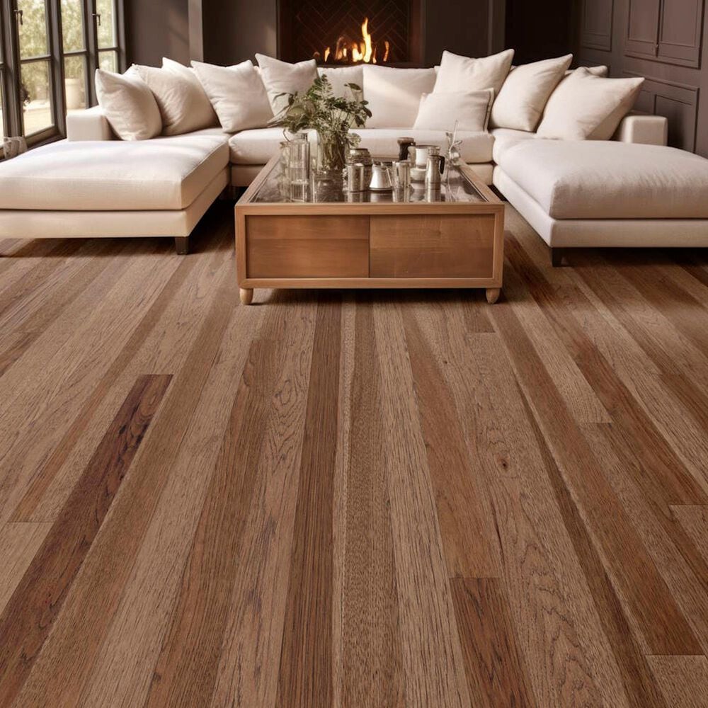 Mullican Flooring Mystic Grove Shadow 3&quot; Hickory Hardwood, , large