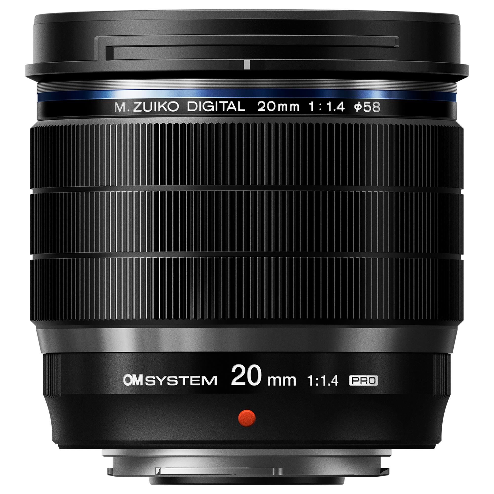 【美品】 M.ZUIKO DIGITAL ED 20mm F1.4 PRO OM System M.Zuiko Digital ED 20mm f/1.4 Pro Lens in Black