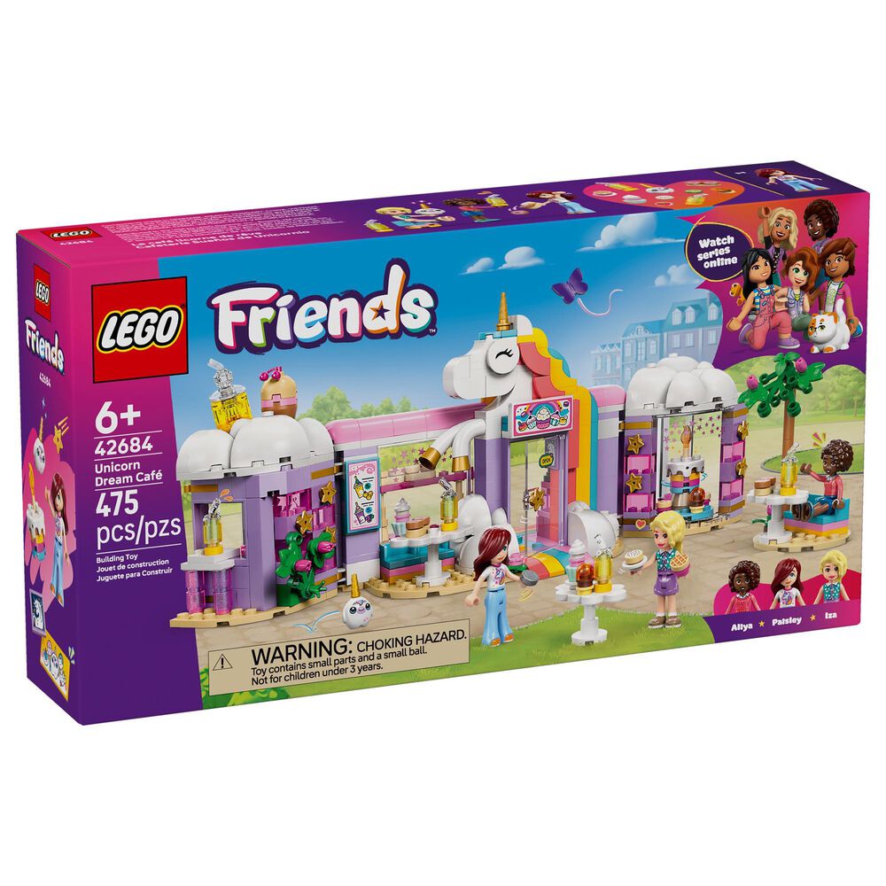 LEGO Friends Unicorn Dream Cafe Building Set, , large
