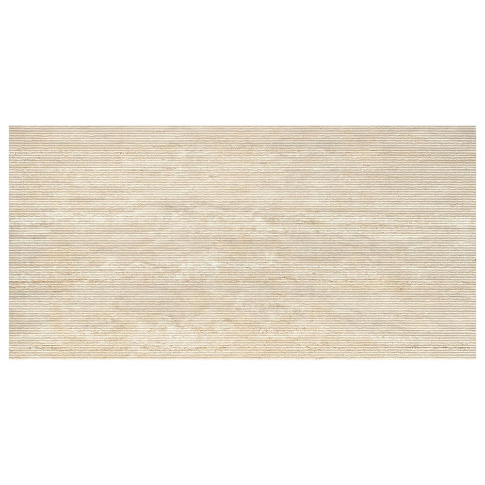 Emser Jargon Beige Strata 24" x 48" Glazed Porcelain Tile, , large