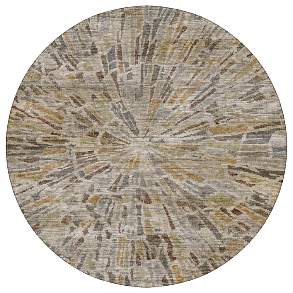 Dalyn Rug Company Nexus NX3 Ivory 8" Round Area Rug, , large