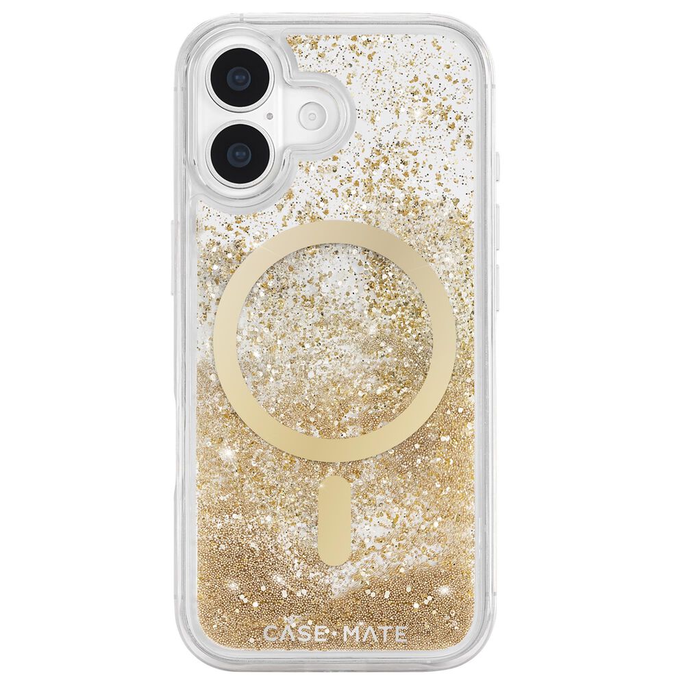 Case-Mate Waterfall MagSafe Case for iPhone 17 in Gold, , large