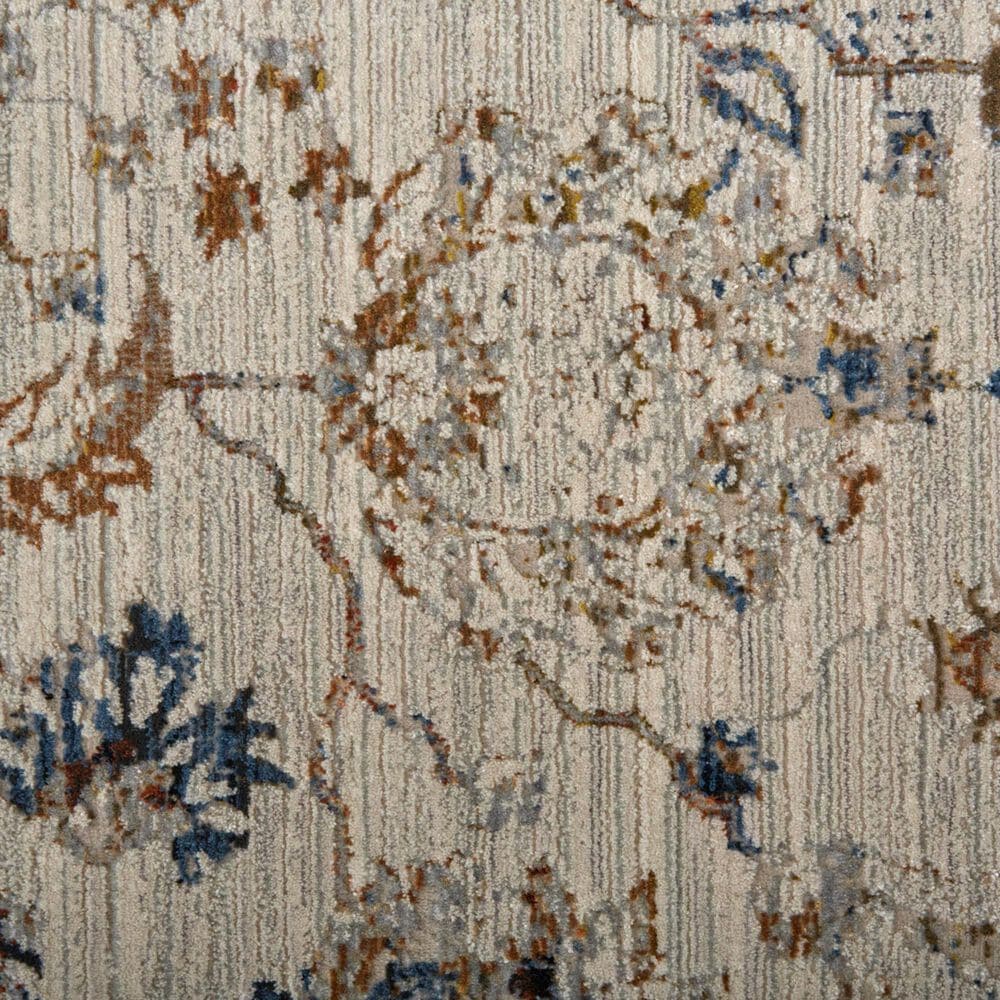Feizy Kaia 5&#39; x 7&#39;9&quot; Ivory and Multicolor Area Rug, , large