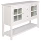 Walker Edison 52" TV Stand in White, , large