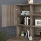 Sauder Affirm Desktop Hutch in Hudson Elm, , large