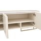 Vista Haus Lisbon 95.5" Media Cabinet in Silken Matte Cream and Gold, , large