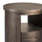 Nicolette Home Bosley Round End Table in Coffee Bean, , large