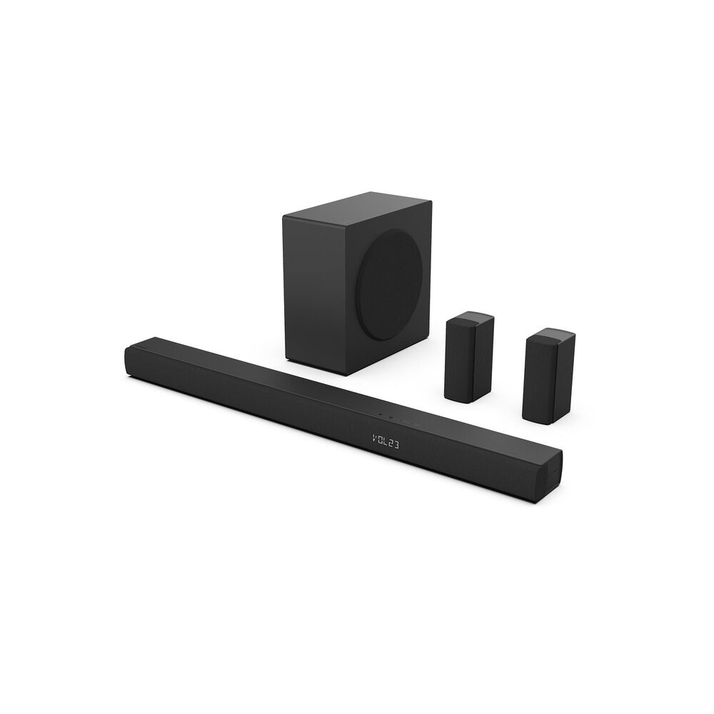 Hisense HS5100 5.1 Channel Dolby Digital Plus | DTS: X, Sound Bar with Wireless Subwoofer and Surround Speaker, , large