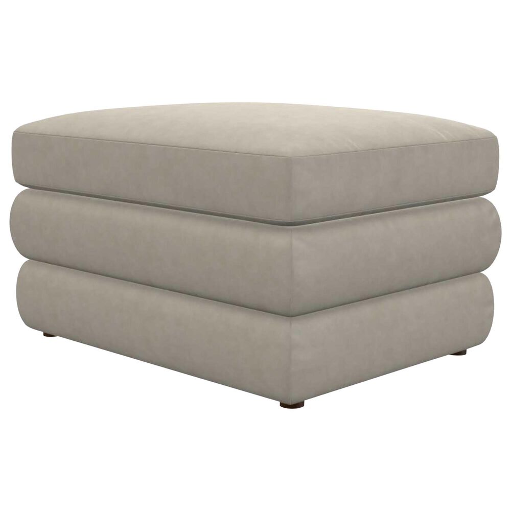 La-Z-Boy Miles Ottoman in Pebble, , large