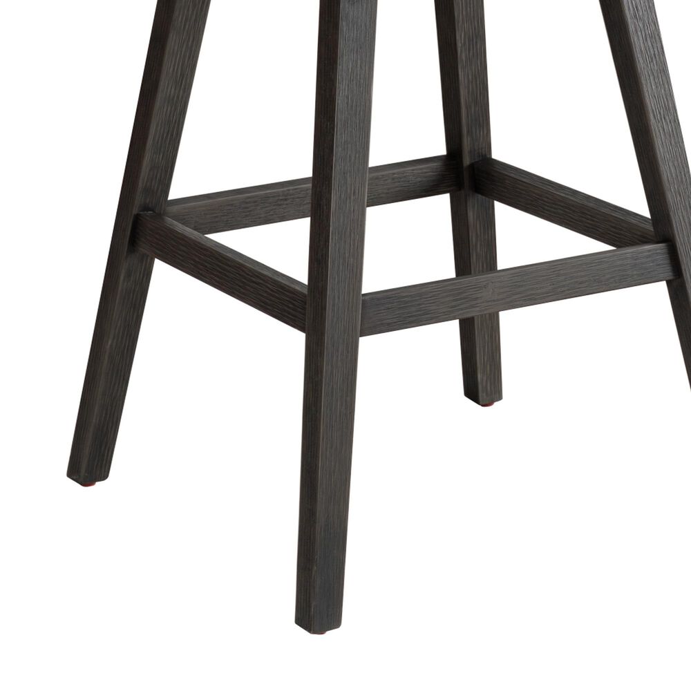 Armen Living Branson 30" Swivel Bar Stool in Gray, , large