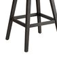 Armen Living Branson 30" Swivel Bar Stool in Gray, , large