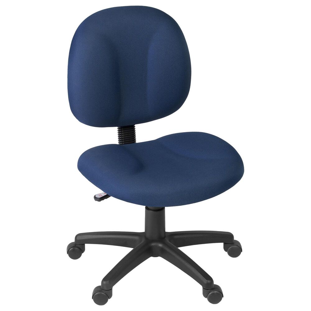 Regency Global Sourcing Comfort Series Swivel Computer Task Chair in Navy Blue, , large
