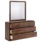 Ashley Fortlorn 4-Piece King Bedroom Set in Walnut Brown LED Light, , large