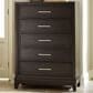 Ashley Neymorton 5-Drawer Chest in Dark Grayish Brown, , large