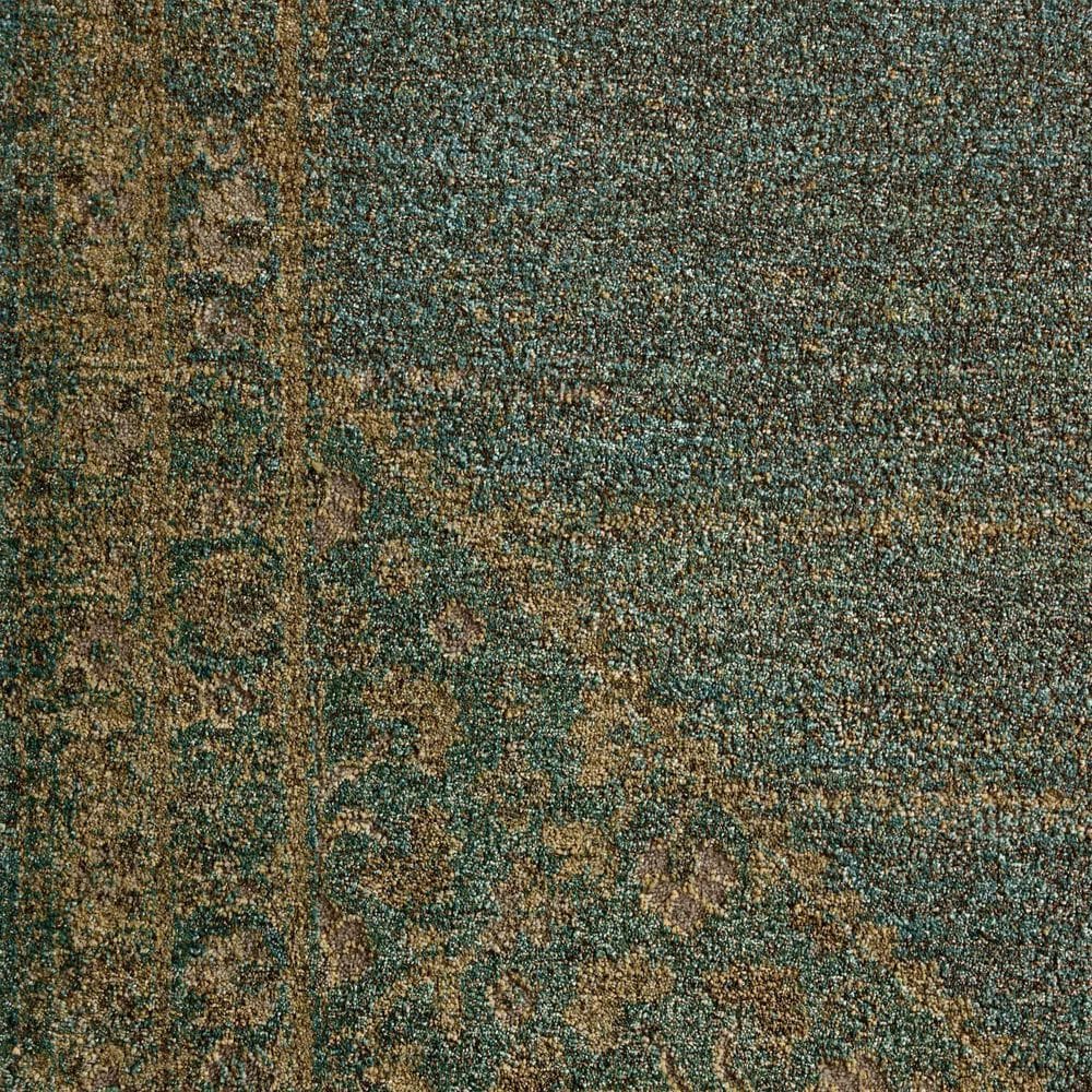 Magnolia Home Mona Aqua and Wheat 8&#39;10&quot; x 12&#39; Area Rug, , large