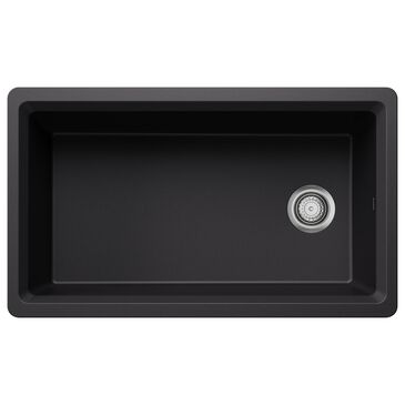 Blanco Inteos 33" Single Bowl Kitchen Sinks in Coal Black, , large