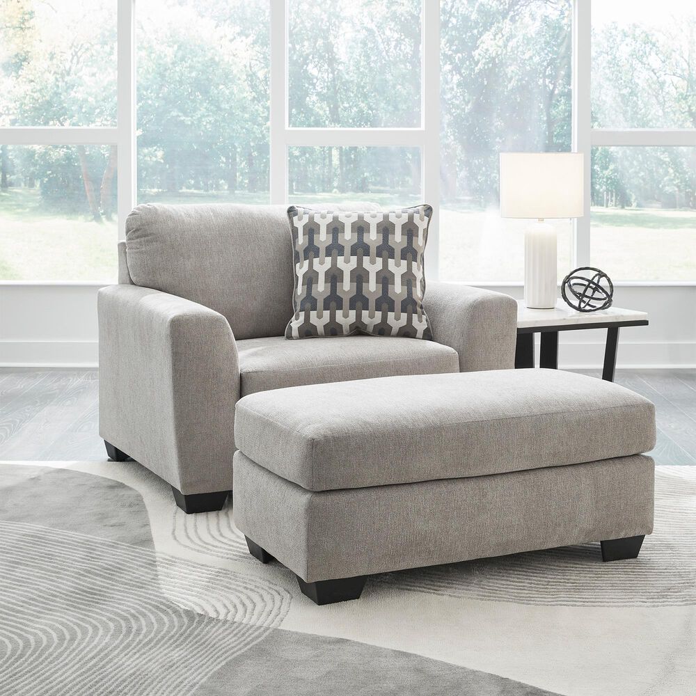 Ashley Avenal Park Oversized Chair in Flannel, , large