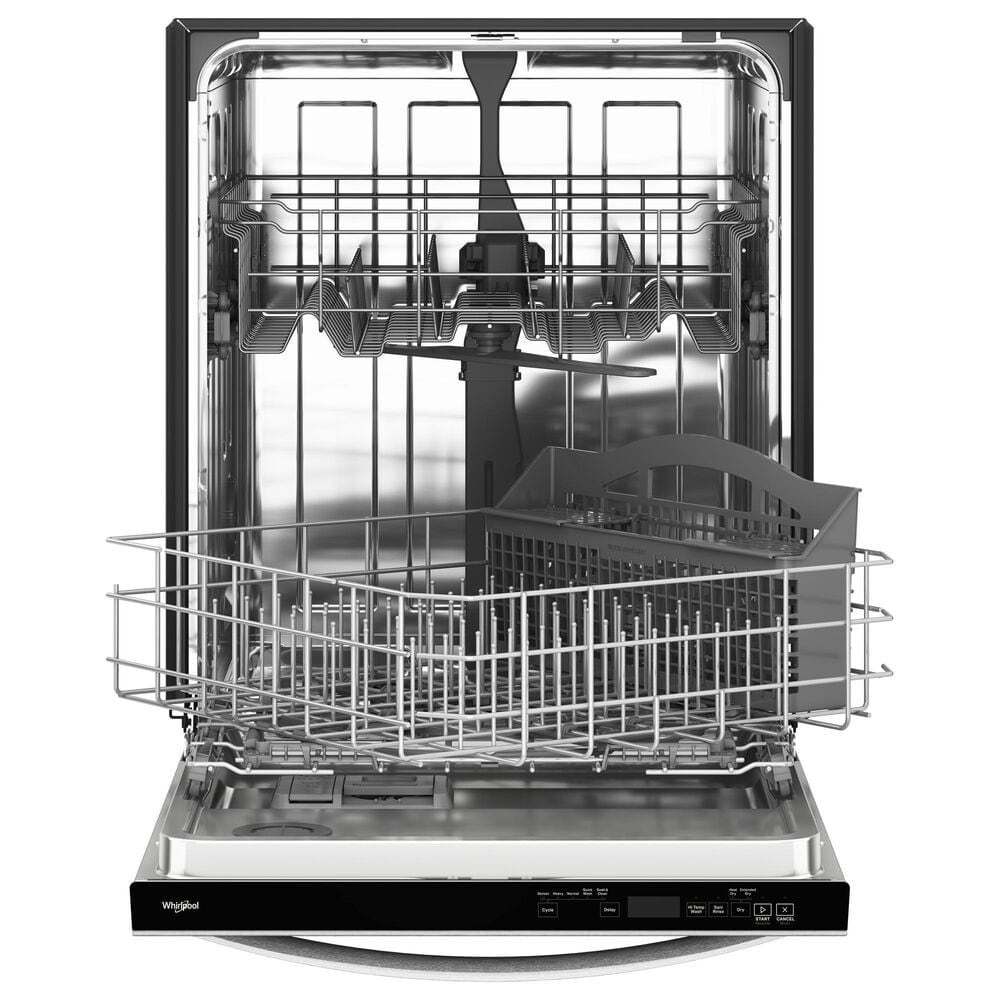 Whirlpool 24" Built-In Dishwasher with Spin and Load Rack and AI Intelligent Wash in Stainless Steel, , large