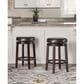 Linden Boulevard Maya Swivel Counter Stool in Brown, , large