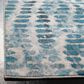Safavieh Aria 6"6" Square Cream and Teal Area Rug, , large