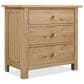 Hooker Furniture Driftwood 3-Drawer Nightstand in Buckboard, , large