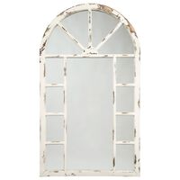 Signature Design by Ashley Divakar Accent Mirror in Antique White
