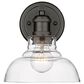 Golden Lighting Carver 1-Light Bath Vanity in Matte Black, , large