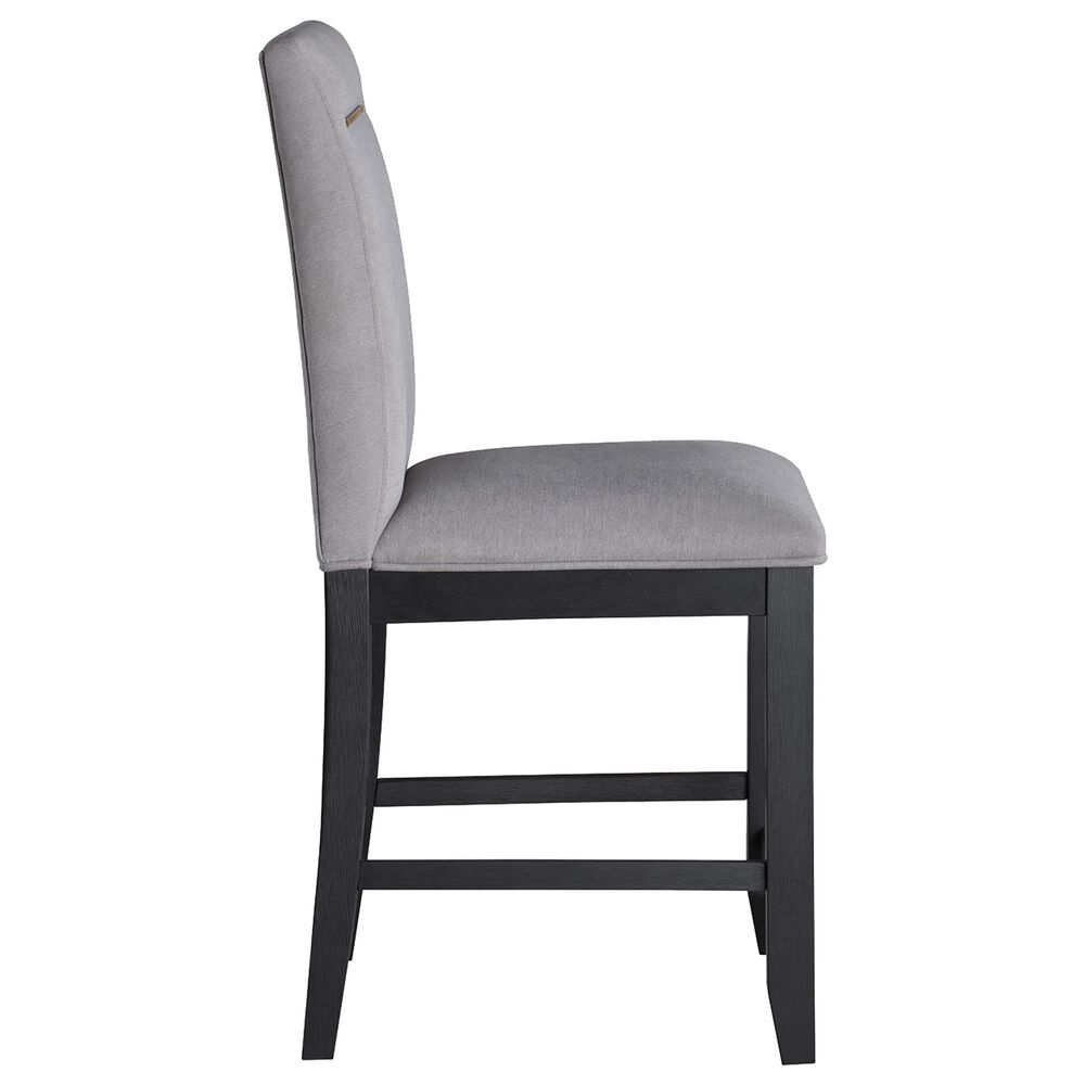 Steve Silver Yves 7-Piece Counter Dining Set in Rubbed Charcoal, , large