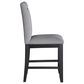Steve Silver Yves 7-Piece Counter Dining Set in Rubbed Charcoal, , large