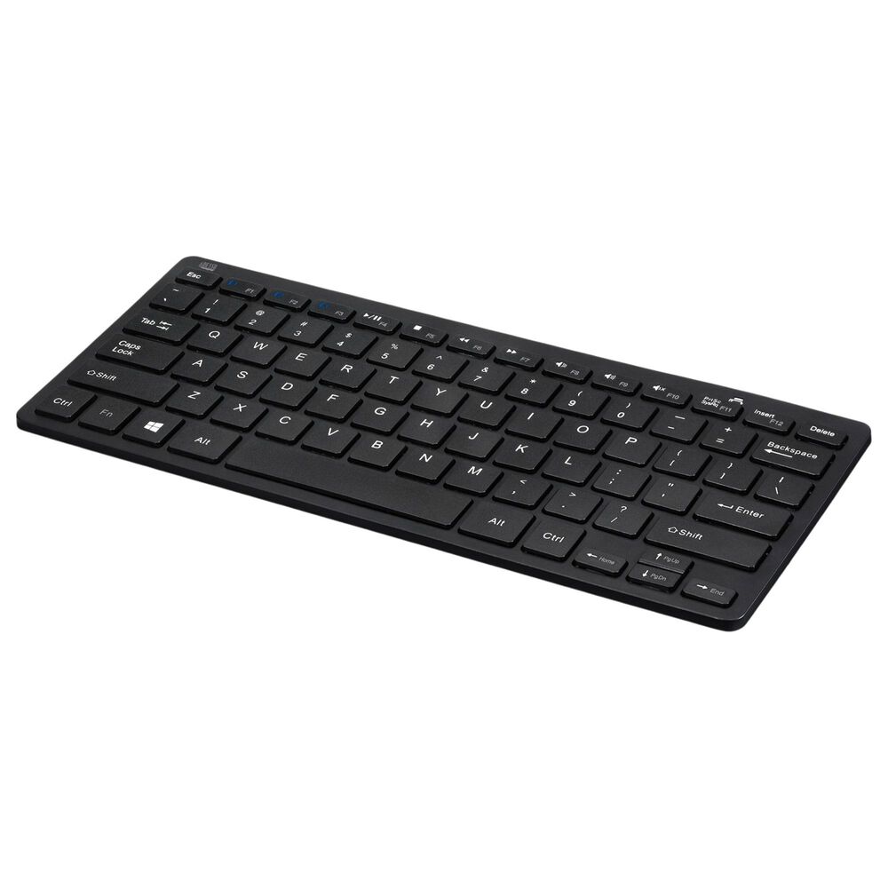 Adesso Wireless SlimTouch Mini Keyboard in Black, , large