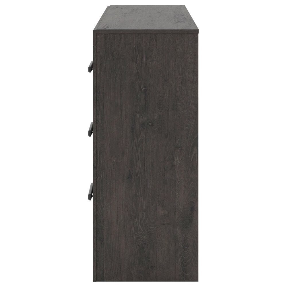 Ashley Prendonea 6-Drawer Dresser and Mirror in Charcoal, , large