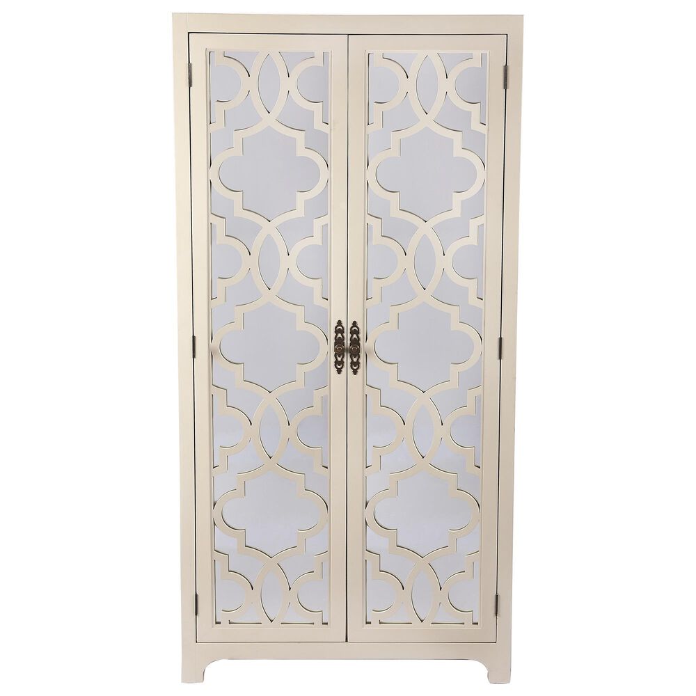 Butler Morjanna Tall Cabinet in White, , large