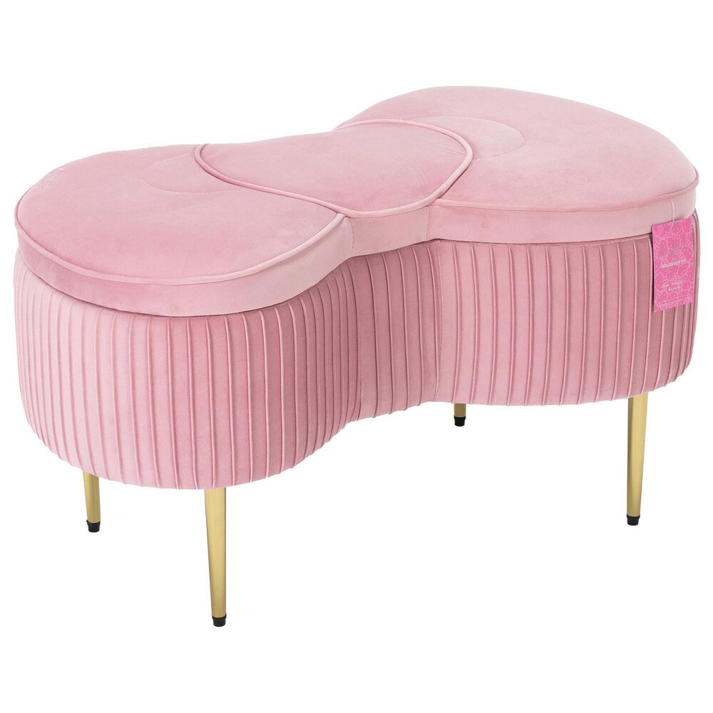 Impressions Vanity Hello Kitty Bow Storage Bench, , large