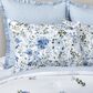 Royal Court Kourtney 4-Piece King Comforter Set in Blue, , large