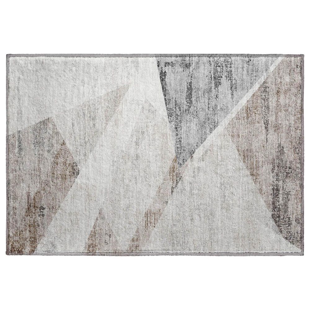 Dalyn Rug Company Neo NO11 2"6" x 3"10" Silver Area Rug, , large