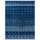 Safavieh Tulum Transitional  8" x 10" Navy and Ivory Area Rug, , large