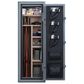 Wasatch 18-Gun Fireproof and Waterproof Safe with Electronic Lock in Pebble Gray, , large