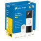 TP-Link Tapo 2K Smart Wi-Fi Doorbell Camera in White, , large