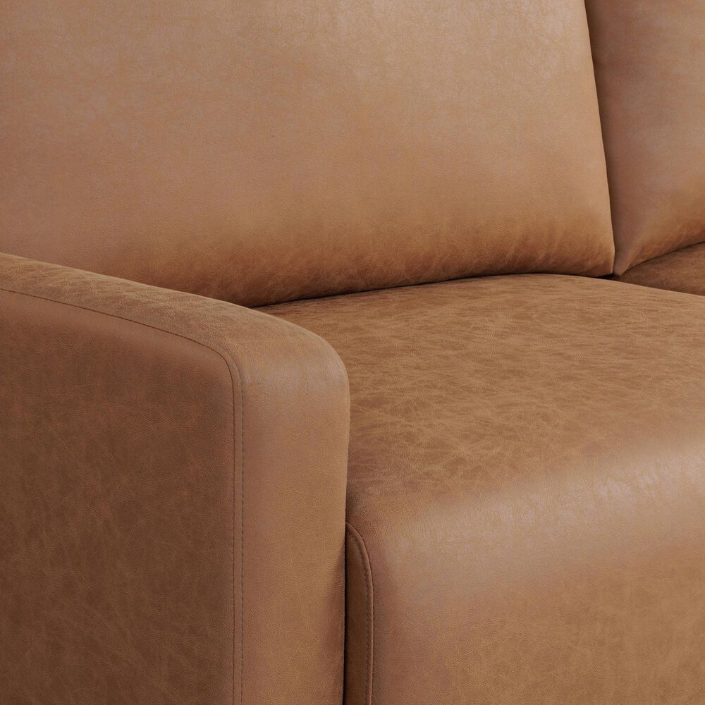Lifestyle Solutions Glenmont Convertible Sofa in Brown, , large