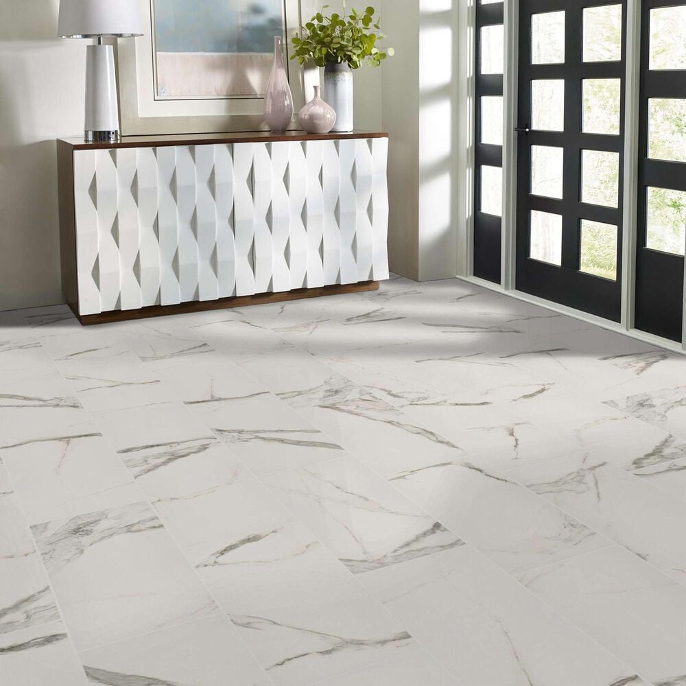 Shaw Casino Calacatta 12&quot; x 24&quot; Porcelain Tile, , large