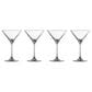 Fortessa Echo 5.6 Oz Crystal Martini Glass in Clear (Set of 4), , large