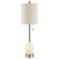 Crestview Collection Meyer Buffet Lamp in Cream and Brushed Nickel, , large